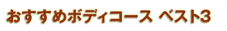 �l�C�̃{�f�B�P�A�R�[�X �x�X�g�R