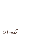 Point.5
�X�g���X������������������̋��
�T����