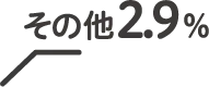 その他 2.9％