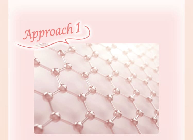 Approach1 肌のキメを整えるイメージ