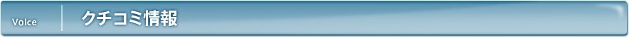 クチコミ情報