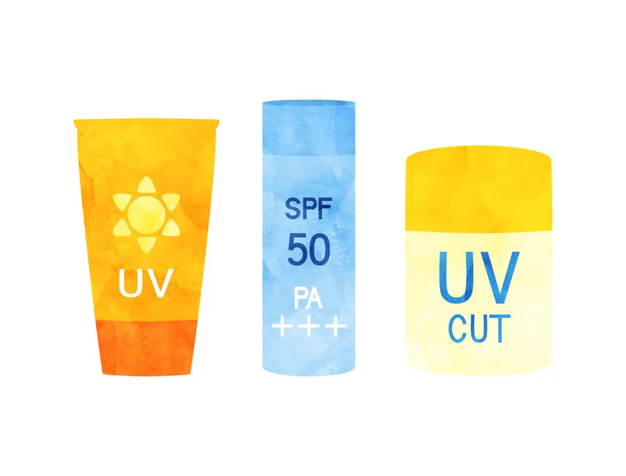 日焼け止めにも種類がたくさん！