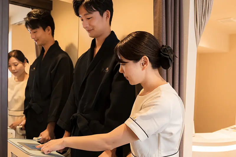 体組成計・ボディチェック＆当日コース作成のイメージ画像