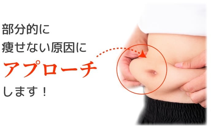 「体型の悩みに特化」イメージ画像