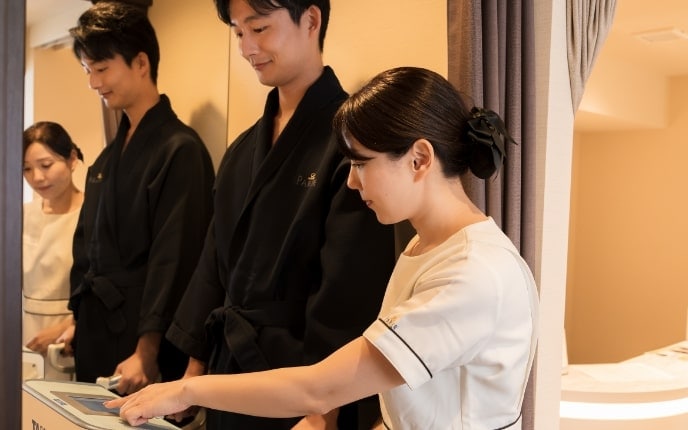 FINALSTEP トリートメント後にもう一度お身体の状態を測定しましょう！ イメージ画像