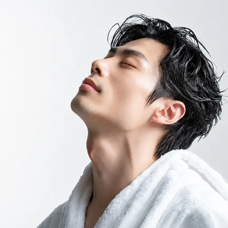 ル・パルレ　フェイシャルメンズエステTRIAL「顔筋トレーニングプログラム」イメージ画像　/ PC用
