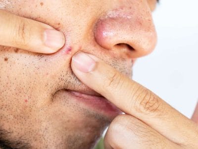 潰れたニキビのケアはとっても大切！