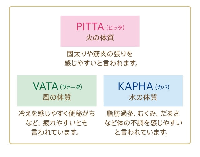 アーユルヴェーダはオイルが命!こだわりの3つのオイル